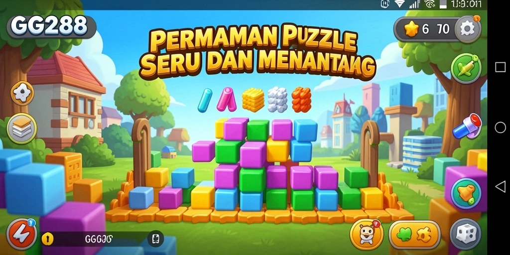 Gameplay seru dalam puzzle GG288 yang penuh tantangan.