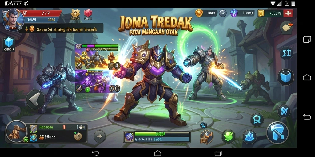 Screenshot IDA777 menampilkan momen strategis dalam permainan.