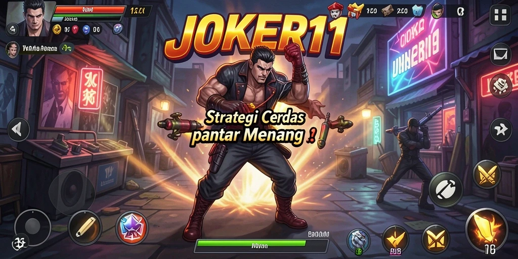 Tangkapan layar utama <strong>JOKER11</strong> yang menunjukkan gameplay strategi yang seru.