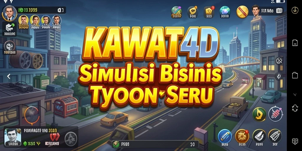 Tampilan gameplay KAWAT4D yang menarik dan interaktif.