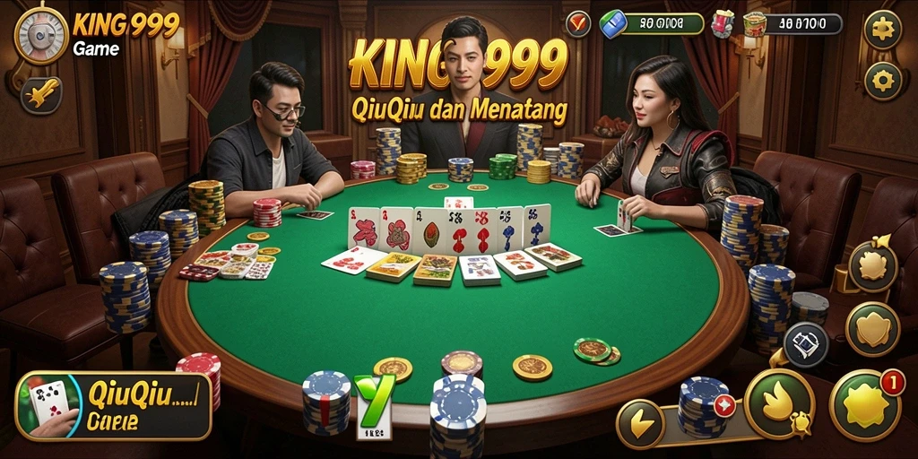 Tampilan gameplay QiuQiu yang menarik di KING999.
