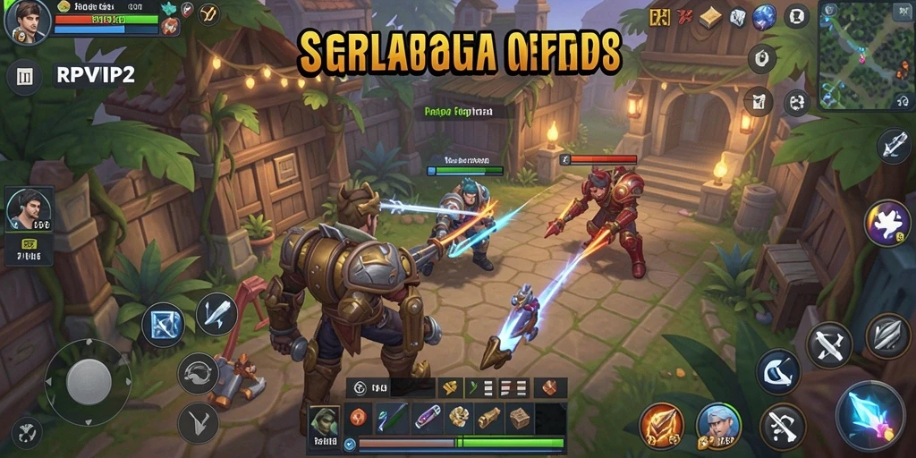Tampilan gameplay RPVIP2 yang penuh aksi dan strategi.