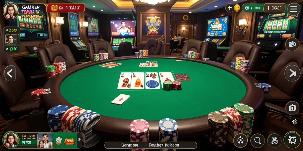 Screenshot utama RR33 menampilkan pengalaman Poker yang menyenangkan.
