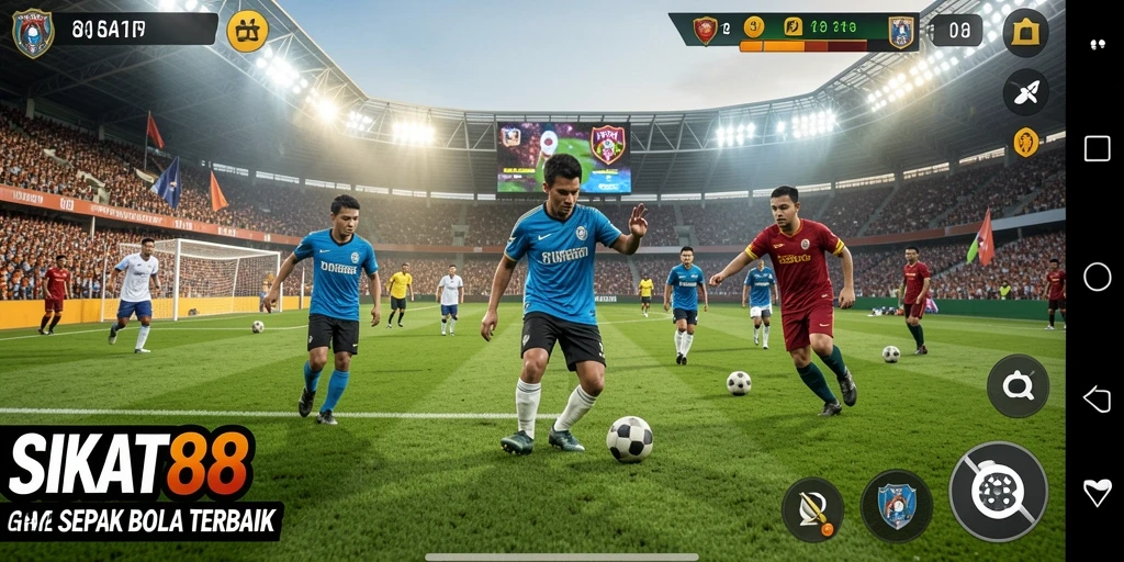Tampilan gameplay SIKAT88 yang mendebarkan dan penuh aksi.