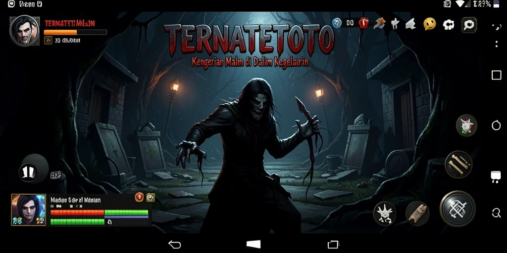 Menuju kegelapan menyeramkan dalam TERNATETOTO, siap untuk bertemu dengan kengerian.